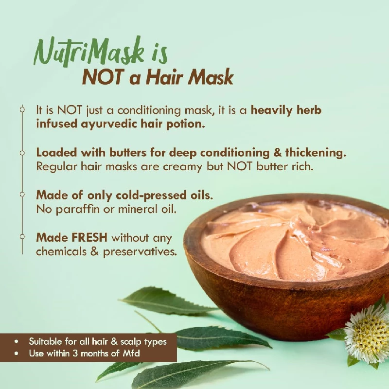 Nat Habit Neem Bhringraj Blend Nutri Hair Mask For Dandruff-4.webp